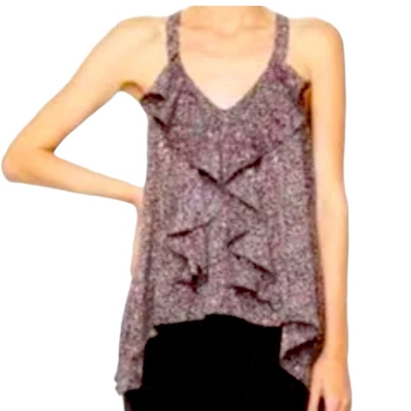 BCBGeneration Ruffled Halter Blouse - Picture 1 of 6